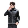 Winter Fleece Thickened Leather Jacket Men's Lapel Large Size Fur Jacket Sweater Integrated Men's Jacket