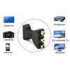 Video Audio Adapter Gold-plated High Resolution Portable HDMI-compatible to 3 RGB RCA AV Component Converter for TV