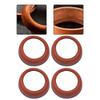 BHBL 4Pcs Leather Cuff Handle Pump Replacement for Model 75 Handle Pump Piston Sleeve Sealing Swing Pump Accessories