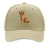 Cartoon Golden Retriever Resin OrnaUnisext Hip Hop hat Fashion Outdoor Sports Sandwich Baseball Cap