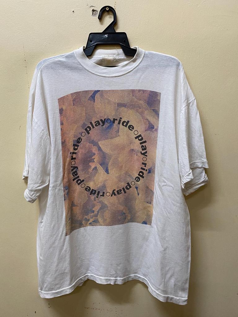Rare Vintage Ride Shoegaze Band tee shirt