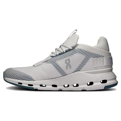 On Cloudnova Удобные Минималистичные Противоскользящие Износостойкие Низкие Повседневные Кроссовки Женские серый 3WD12191406