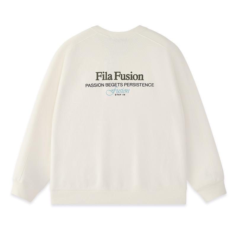 FILA FUSION Sweatshirt Men's Cloud White T11M443201FWT