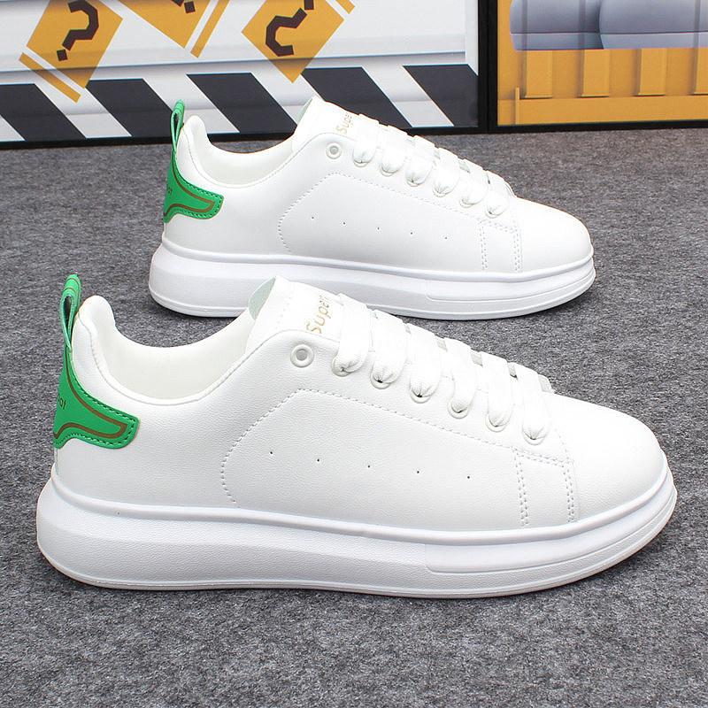 2024 новые белые туфли пара обуви толстая подошва легкая спортивная повседневная обувь роскошные теннисные туфли прогулочная обувь