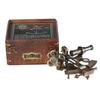 Astrolabe Vintage Style Brass Sextant with Patina Antique
