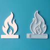 Hollow Flame Candlesticks Resins Moulds Lotus Candle Holder Silicone Molds DIY Heart Castings Moulds Home Decorations