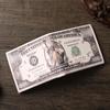 Unisex Short Wallet with Creative Currency Patterns from Various Countries
