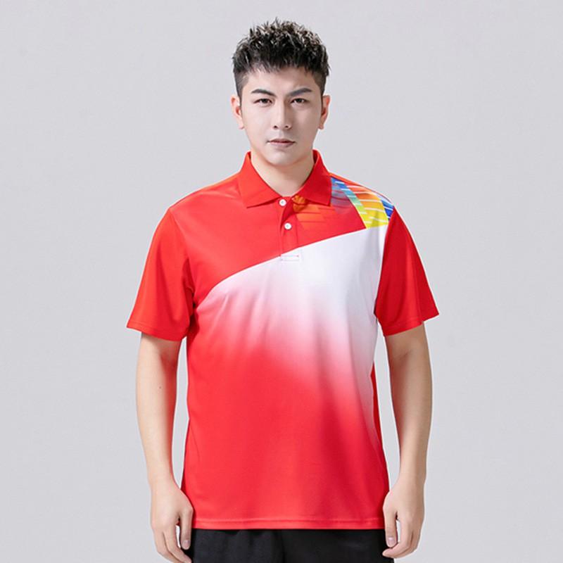 Unisex Kids Youth Sport Training Shirt Table Tennis Badminton Breathable Quick-Dry Athletic Top