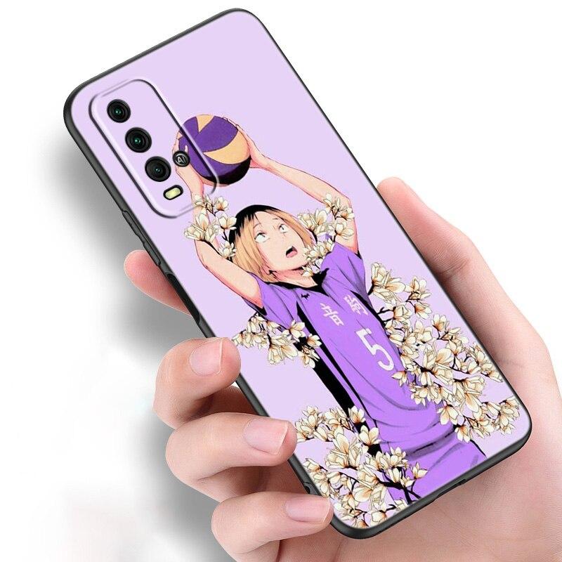 Kozume Kenma Haikyuu аниме силиконовый чехол для телефона для Xiaomi Redmi Note 11 10 9 8 Pro 11T 10T 10S 9S 8T 9 9A 9C 9T черный мягкий чехол
