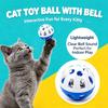 Fun Bell Ball for Cats & Dogs – Interactive Chase Toy with Rattle, Indoor Play & Exercise