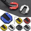 CNC Aluminum Alloy Motorcycle Bike Kickstand Extender Foot Side Stand Extension Foot Pad Support Plate Motorbike Accessories