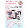 H&J Card File, Trading Card Case, Korean A5 6-Ring Binder, Storage Organizer for Your Own Favorites (Pink)