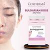Порошок для маски-желе для лица с болгарской розой, Профессиональная пилинг-гидромаска, Резиновая маска для домашнего SPA для мягкой, увлажненной кожи(Банка, 650 г)