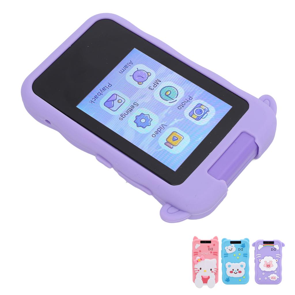 Миниатюрный игрушечный телефон 2,8 дюйма сенсорный экран MP3 MP4 камера видеорегистратор обучающая игра для детей