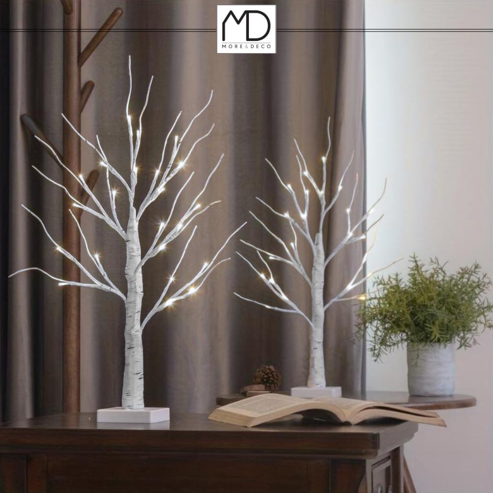 Christmas tree birch led decoration christmas 120cm 48led COLD