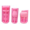 Silicone Candle Molds, Striped Tower Silicone Candle Molds for Crafting Candle Soap Gypsum Decorations, Desk Ornaments