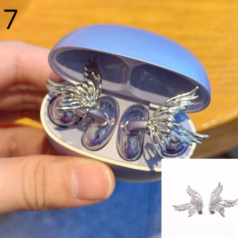 1 пара DIY Пряжка для наушников Диаметр Циркон Декоративный Зажим для украшения наушников Съемный Легко установить Аксессуары для наушников-вкладышей