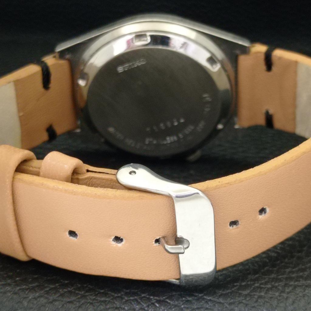 Б/У винтажные мужские часы SEIKO 5 AUTOMATIC JAPAN с черным циферблатом a434950-2 R122-a434950