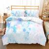 Daisy Duvet Cover Set White Floral Pattern Bedding Set Romantic Leaves And Flower Comforter Cover Full Queen For Girl Women Teen