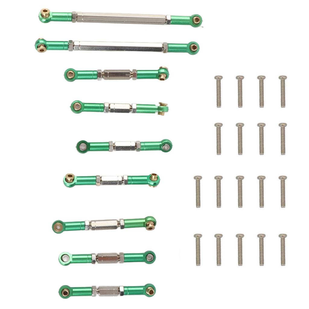 RC Steering Link Rods, Metal RC Car Link Rods, Upgrade Spare Parts with Screws for FY-01/02/03/04/05/07