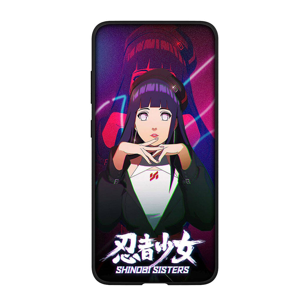 for Samsung Galaxy S25 S24 S23 S22 Ultra FE Plus A17 A37 A57 A56 A55 A06 A16 A15 A36 A26 A35 A05 A25 A54 A34 S9 Phone Case Hinata Hyuga Naruto Cover