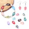 5 шт./лот Разноцветные ручной работы Lampwork Бусины Милые Мультяшные Морские Рыбки Россыпью Стеклянные Бусины Для DIY Модного Браслета Серьги Украшения