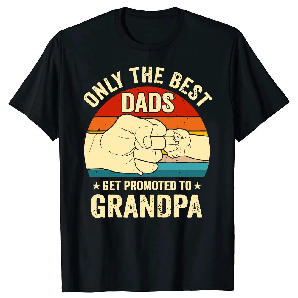 Funny Grandfather I'm A Grandpa What's Your Superpower T-Shirt Men Clothing Streetwear Father's Day Gift Daddy Family Shirts