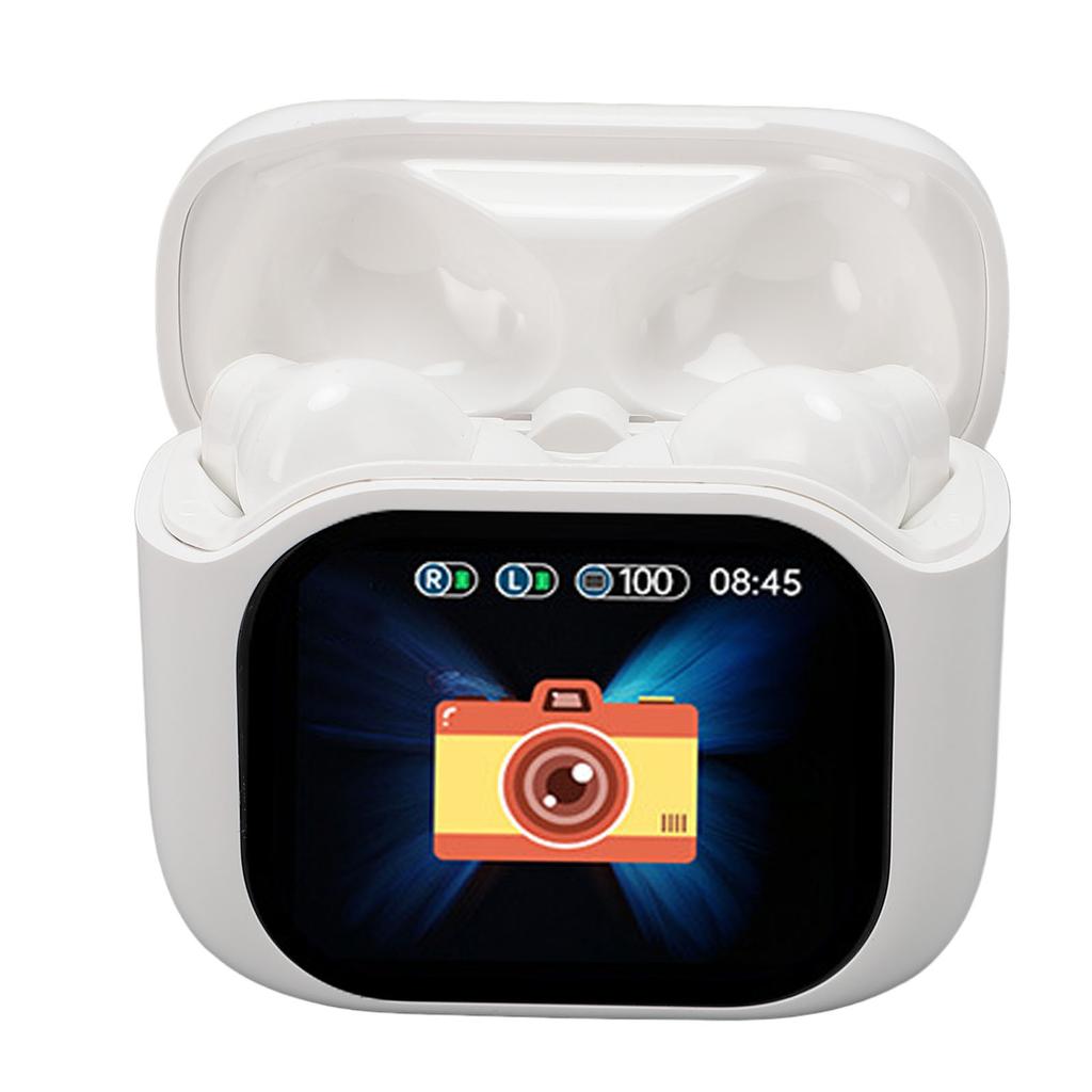 Беспроводные Bluetooth-наушники с цветным экраном и шумоподавлением, стереозвук, Bluetooth-наушники