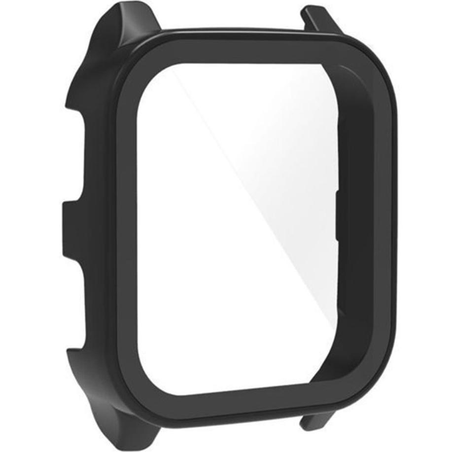 2in1 Case + Tempered Glass for Garmin Venu Sq 2, Black
