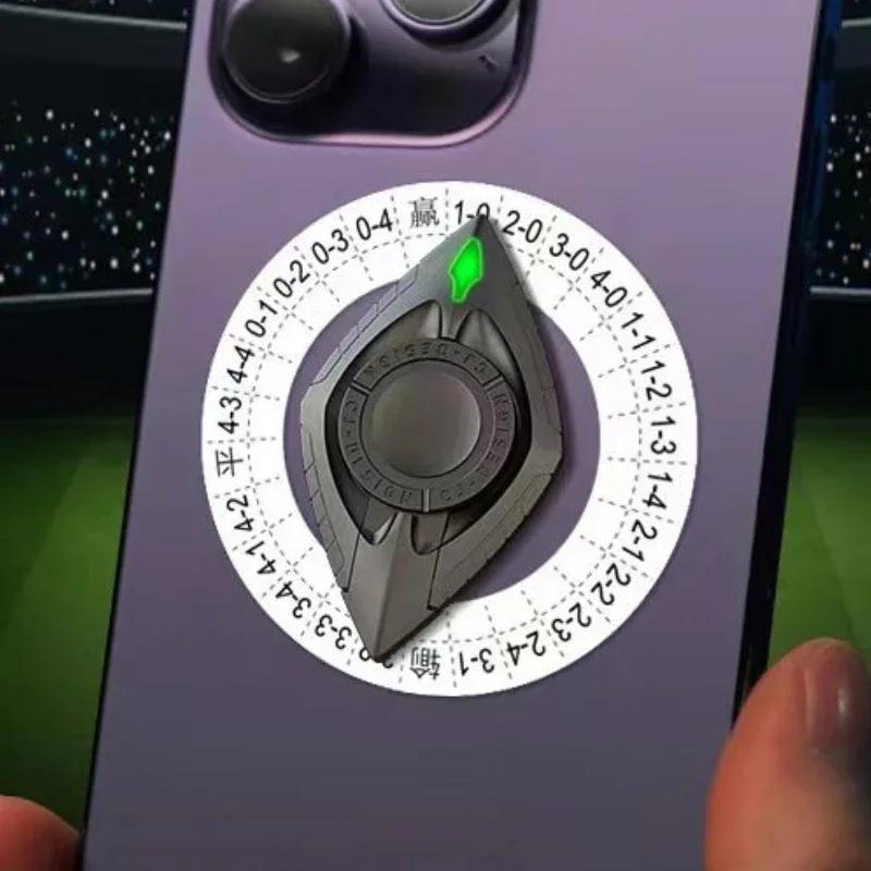 Игрушки для снятия стресса Fingertip Gyro EDC Многофункциональный держатель для мобильного телефона Select Game Tools Metal Fidget Spinner