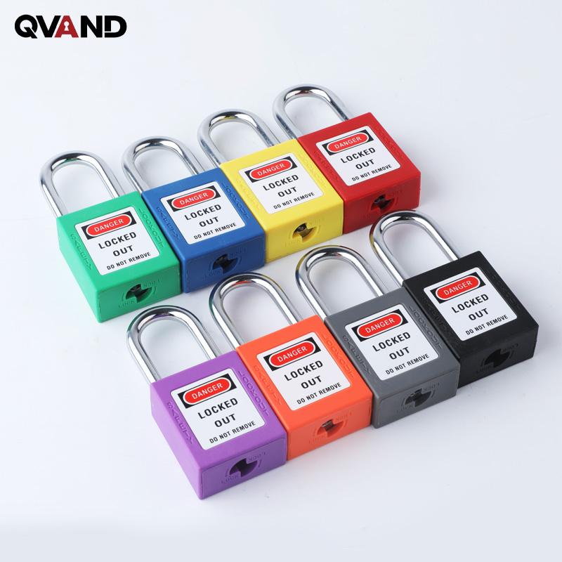 OEM Safety Padlock with Master Keys Loto Lockout Tagout Customizable Manufacturer's Locks PA66 Nylon & Steel Shackle M-G38
