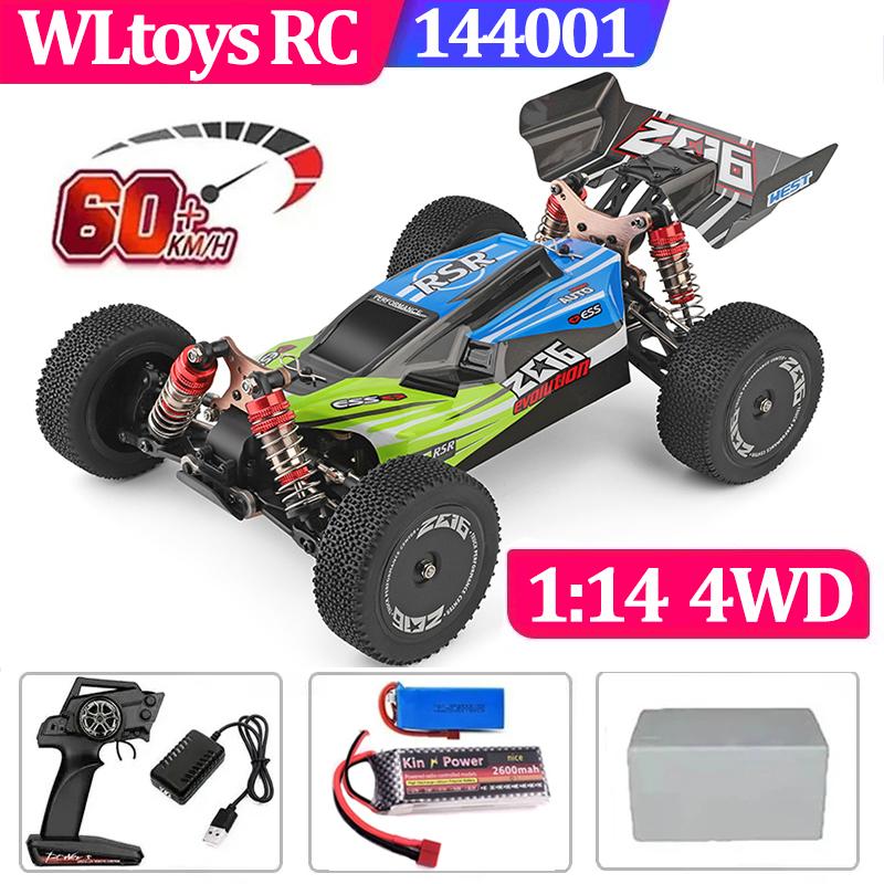 75 КМ/Ч WLtoys 124016 124017 60 КМ/Ч 144001 Электрический 4WD Пульт Дистанционного Управления Высокоскоростной Квадроцикл Дрифт RC Машины для Взрослых Игрушки