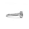 Bague - LUXENTER - Alphabet - Argent sterling 925 - Zircone cubique - Taille réglable