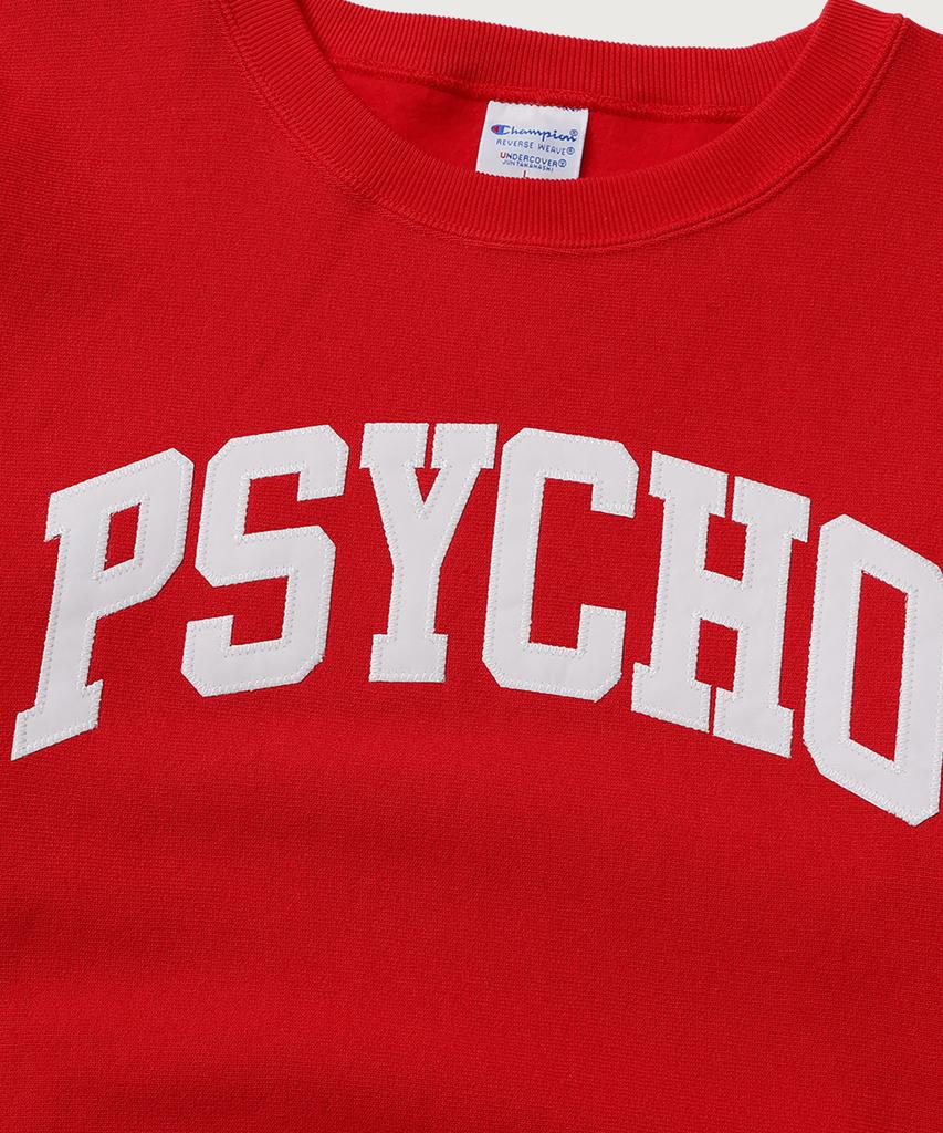 CHAMPION X Undercover Reverse Weave Psycho Sweatshirt Ruby Red