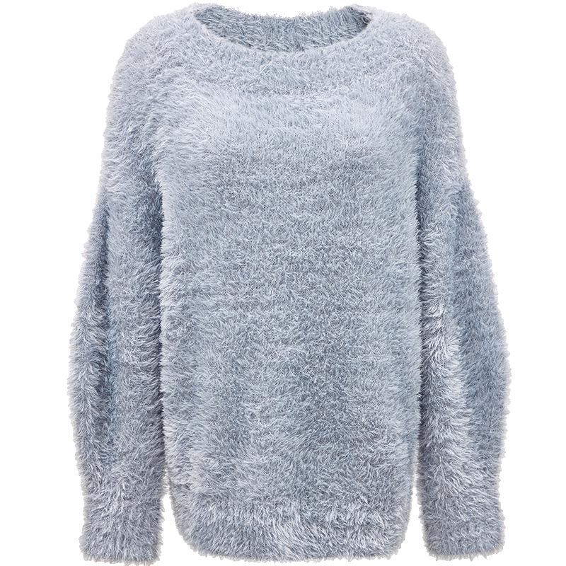 Only Женский весенний свитер 2025 года из мягкого трикотажа с открытыми плечами