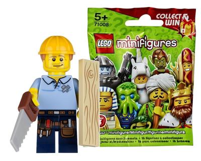 LEGO Минифигурки Серия 13 Плотник (Неоткрытый) | LEGO Минифигурки Серия 14 Плотник [71008-9]