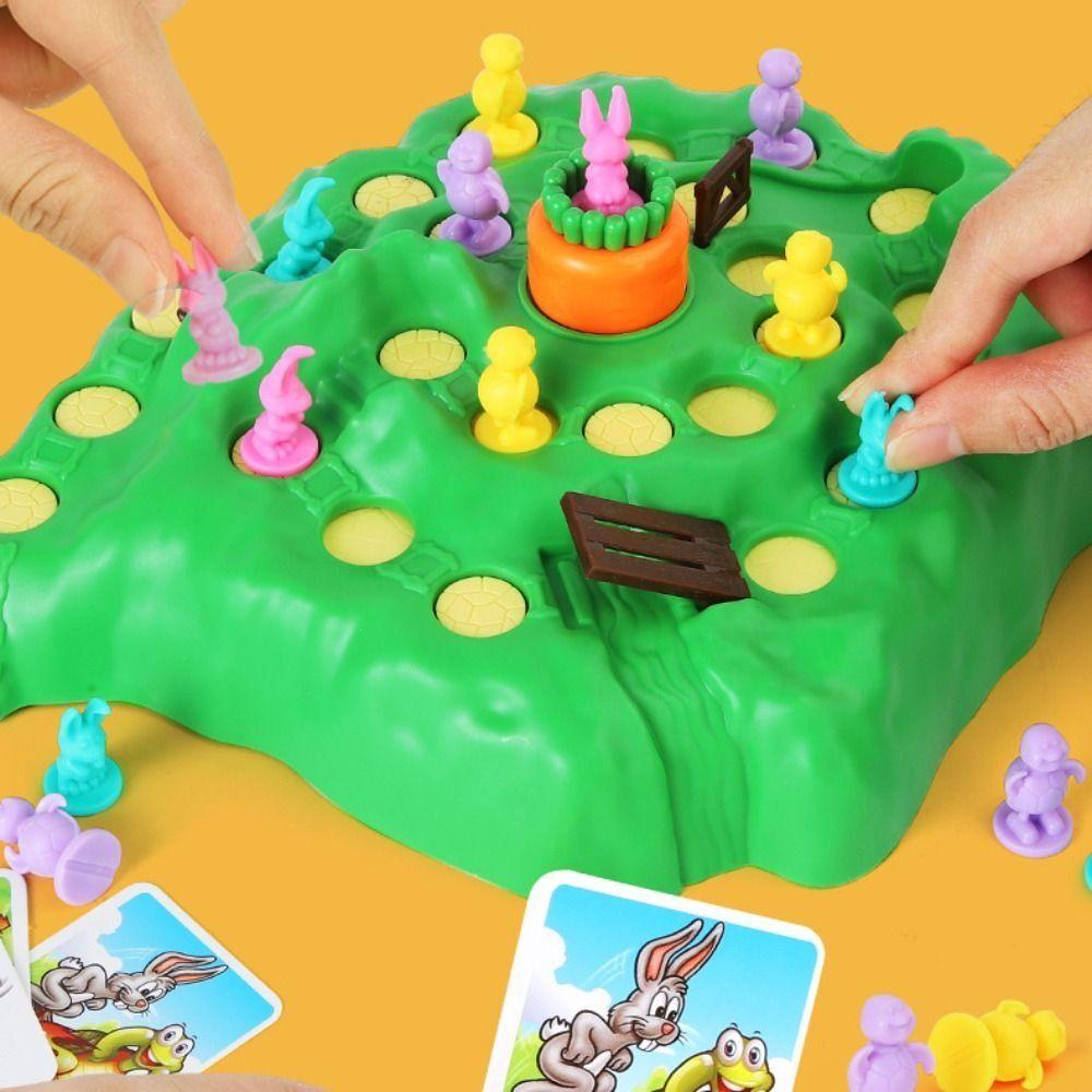 Развивающая игрушка-кролик для беговых лыж, настольная игра, игра-ловушка для кроликов, рождественские подарки