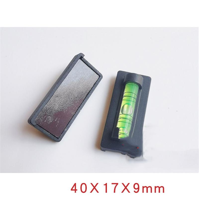 1 шт. Мини-часть магнитного пузырькового спиртового уровня, небольшой портативный мини-уровень для рамы стола, ежедневной рамы, товарной полки, транспортира