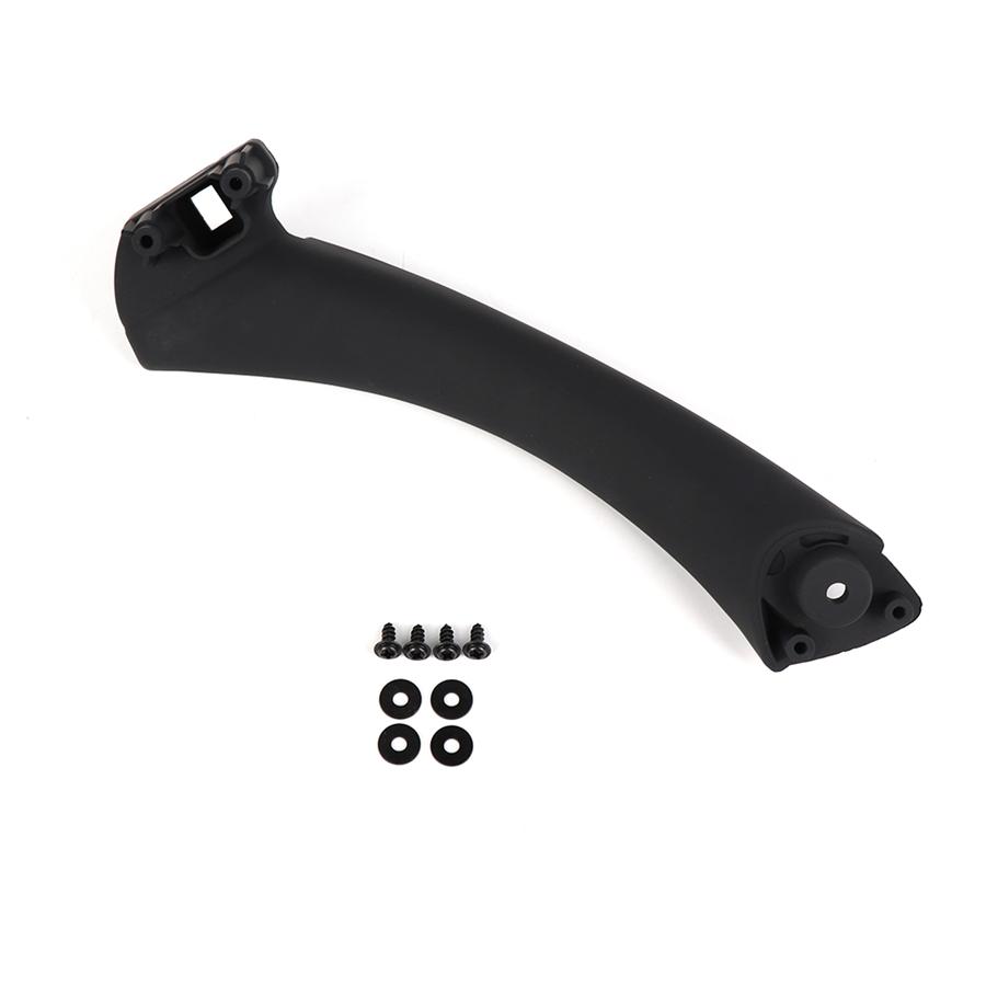 Для BMW E90 3-й серии Седан Левая Внутренняя Ручка Дверной Панели Тяга Накладка / Черный 5141 7230 849