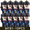 MOC Military Series WW1 Prussian Soldier Figures Building Blocks Army Infantry Warrior Backpack Accessories Bricks Toy Gifts Boy