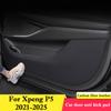 Для Xpeng P5 2026 - 2026 Автомобильная Дверь Защитная Накладка от Пинания Защита Перчаточного Ящика Наклейки Коврик Царапиноустойчивая Пленка Аксессуары для Интерьера