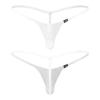 Mens T-Back Lingerie Thong Breathable Mesh Underwear Bikini Swimming Briefs