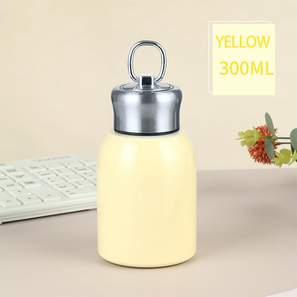 Матовый пухлый горшок для живота из нержавеющей стали 304 для студентов мужского и женского пола, вакуумная чашка, подарочная карманная чашка 10,5 унций