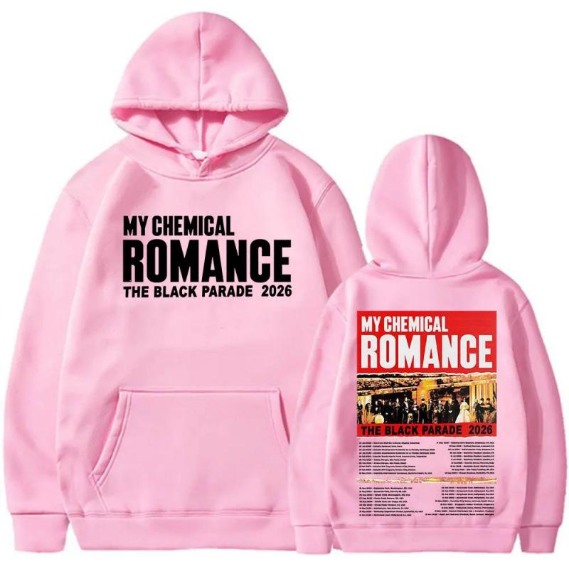 Толстовки Rock Band My Chemical Romance Черные