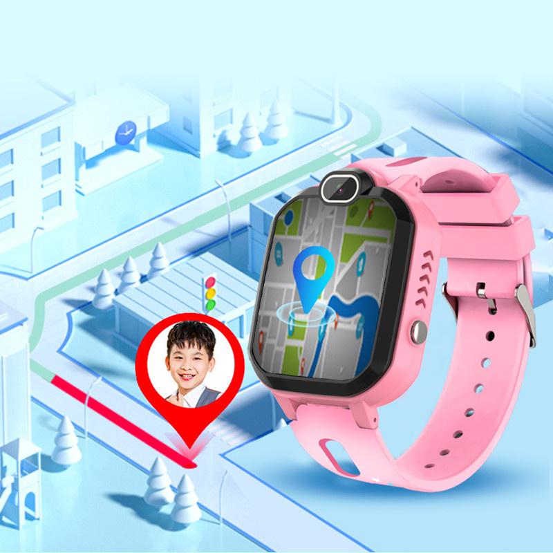Kids Smart Watch IP67 Waterproof Positioning Watch Puzzle Games Phone Call Watch SOS Phone Watch Christmas Gift for Boys and Girls 3-12 Years