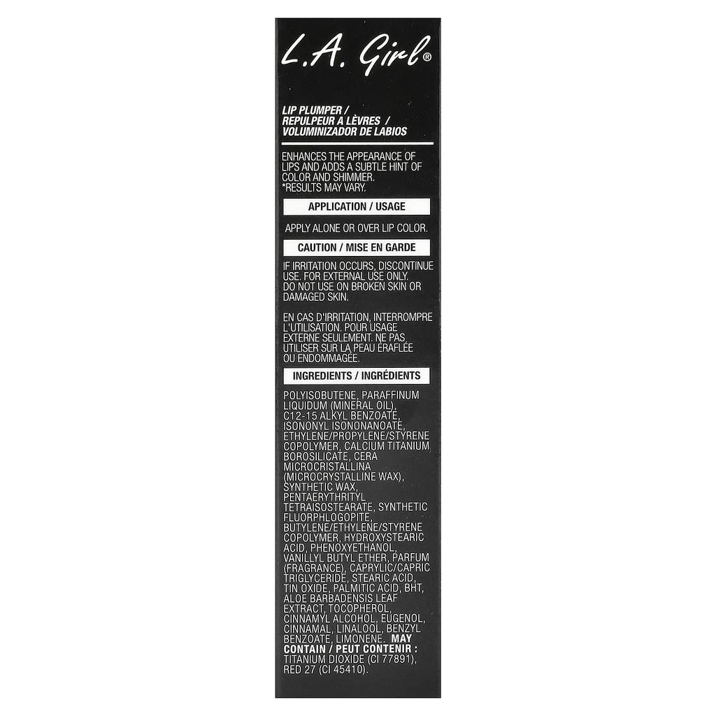 L.A. Girl Плазмер для губ, Блеск для настроения, GLP529 Голографический, 13мл (0,44 жидких унции)