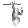 Middle Finger Monkey Decoration Metal Flip-off Monkey Ornament Garden Monkey Decoration