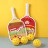 2 Pickleball Racket Fiberglass Pickle Ball Paddles Non Slip Grip Pickleball Racket  Men Women