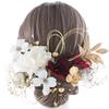 Beauty Gorgeous Hair Ornament Perfect for Entrance Fireworks and 20th Birthday Gatherings 2901h [LALALA Flowers] Coming-of-age Ceremonies,