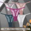 FINETOO Lace Panties for Women Sexy Underwear Comfortable G-string Intimates Lingerie Briefs Comfortable